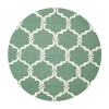 Safavieh Ronan Geometric Hand Tufted Wool Rug In Green