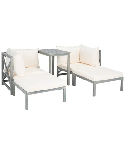 Safavieh Ronson 5 Pc Sectional Set In Grey