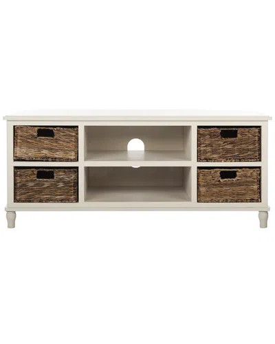 Safavieh Rooney Tv Unit In White
