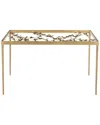 Safavieh Rosalia Butterfly Desk In Gold