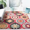 Safavieh Roslyn Hand Made Area Rug, Blue / Multi Bohemian Style Non-shedding