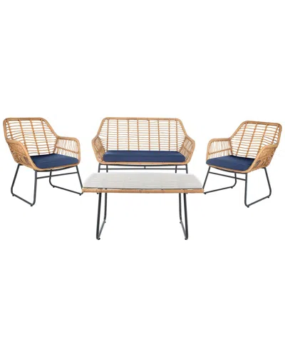 Safavieh Roston Outdoor 4pc Living Set