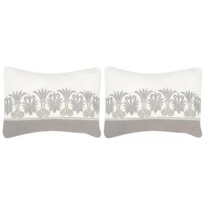 Safavieh Royal Palm Linen Lumbar Pillow