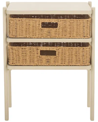 Safavieh Rozalyn 2-drawer Accent Table In Neutral