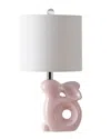 Safavieh Ruby Rabbit Lamp In Pink