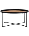 Safavieh Ruby Round Tray Top Coffee Table
