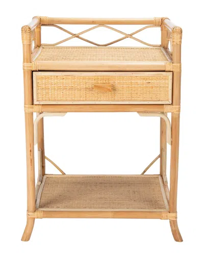 Safavieh Rumi 1-drawer, 1-shelf Nightstand In Natural