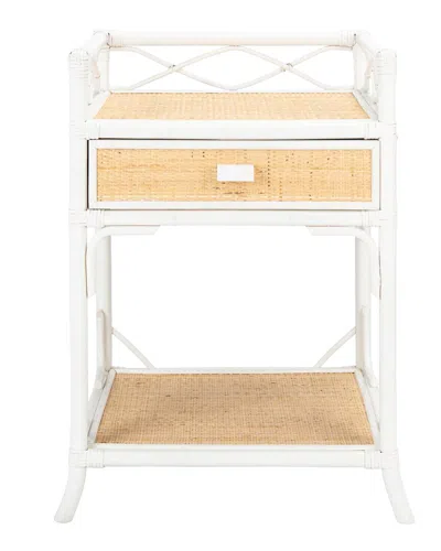 Safavieh Rumi 1-drawer, 1-shelf Nightstand In White