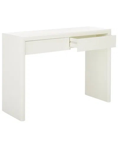 Safavieh Rune Console Table With Drawers In White