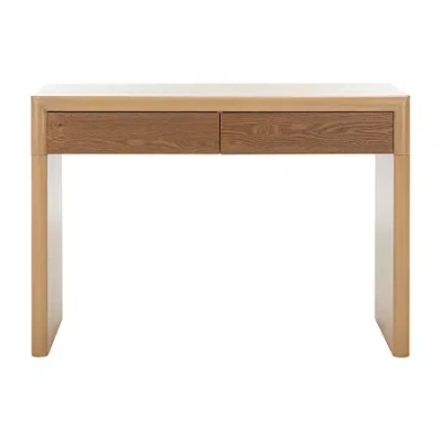Safavieh Rune Storage 2-drawer Console Table In Brown