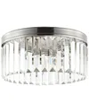 Safavieh Ruslen Flush Mount In Nickel