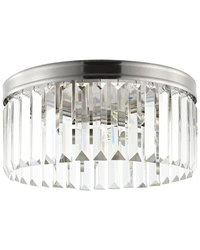 Safavieh Ruslen Flush Mount In Nickel