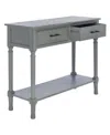 Safavieh Ryder 2 Drawer Console Table In Gray
