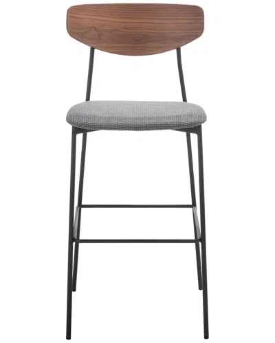 Safavieh Ryker Barstool In Gray