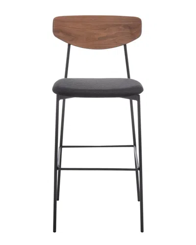 Safavieh Ryker Barstool In Black