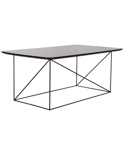 Safavieh Rylee Rectangle Coffee Table In Black