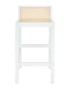 Safavieh Saito Lowback Cane Counter Stool