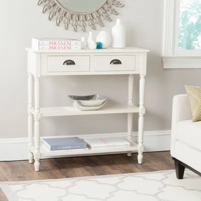 Safavieh Salem Console Table With Storage In White