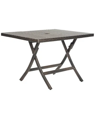 Safavieh Dilettie Folding Table In Brown