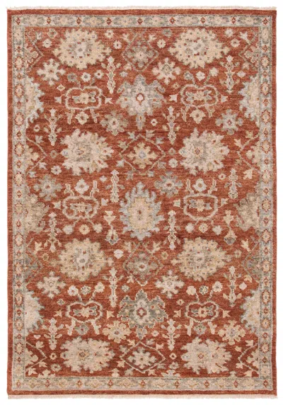 Safavieh Samarkand Hand-knotted Rug In Rust