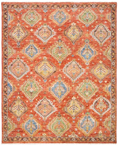 Safavieh Samarkand Hand Knotted Wool Rug In Multi