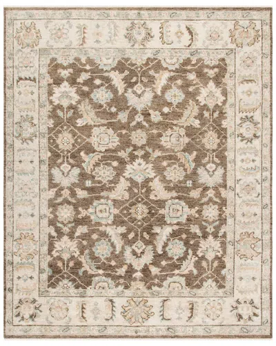 Safavieh Samarkand Hand Knotted Wool-blend Rug In Beige