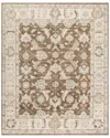Safavieh Samarkand Hand Knotted Wool-blend Rug In Beige