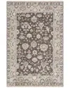 Safavieh Samarkand Hand Knotted Wool-blend Rug In Brown