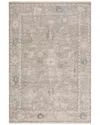 Safavieh Samarkand Hand Knotted Wool-blend Rug In Grey