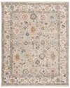 Safavieh Samarkand Hand Knotted Wool-blend Rug In Grey