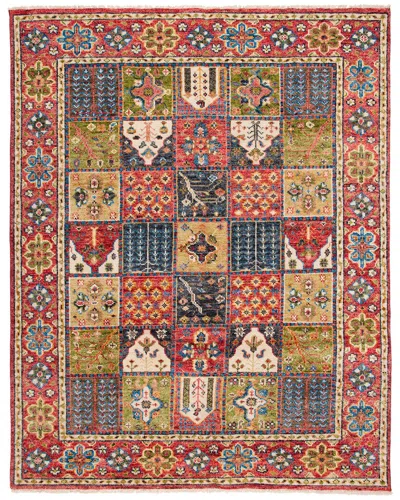 Safavieh Samarkand Hand Knotted Wool-blend Rug In Red