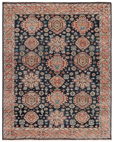 Safavieh Samarkand Hand Knotted Wool-blend Rug In Red