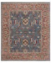 Safavieh Samarkand Hand Knotted Wool-blend Rug In Turquoise