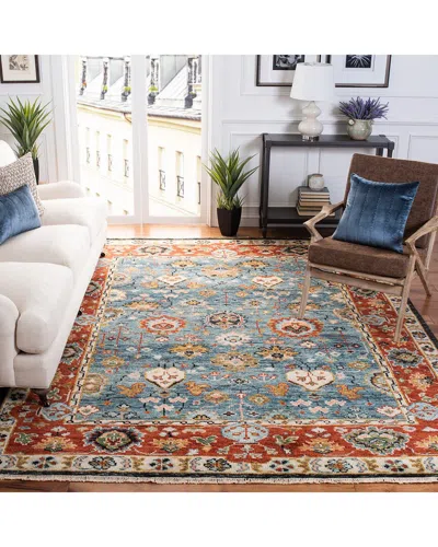 Safavieh Samarkand Hand Knotted Wool Rug In Multi