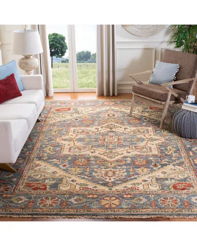 Safavieh Samarkand Hand Knotted Wool Rug In Multi