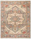 Safavieh Samarkand Hand Knotted Wool Rug In Blue