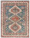 Safavieh Samarkand Hand Knotted Wool Rug In Blue