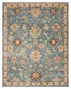 Safavieh Samarkand Hand Knotted Wool Rug In Blue