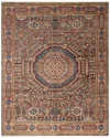 Safavieh Samarkand Hand Knotted Wool Rug In Brown