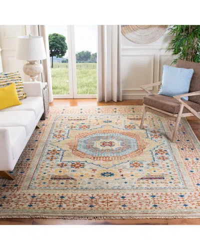 Safavieh Samarkand Hand Knotted Wool Rug In Multi