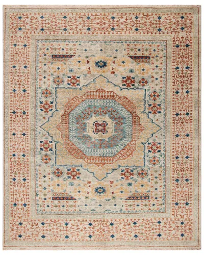 SAFAVIEH SAFAVIEH SAMARKAND HAND KNOTTED WOOL RUG