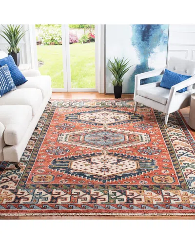 Safavieh Samarkand Hand Knotted Wool Rug In Multi