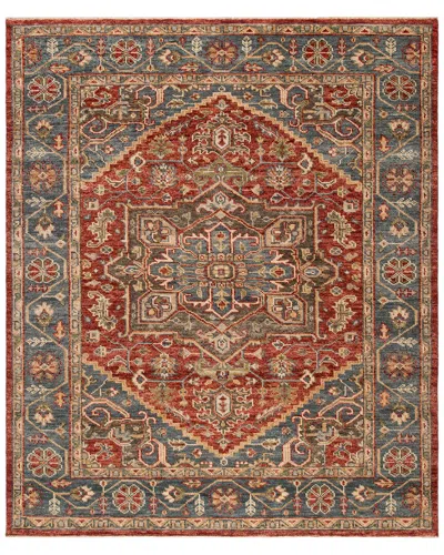 Safavieh Samarkand Hand Knotted Wool Rug In Red