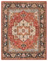 Safavieh Samarkand Hand Knotted Wool Rug In Rust
