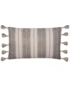 Safavieh Samerin Rectangular Throw Pillow In Gray