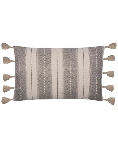 Safavieh Samerin Pillow In Grey