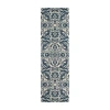 Safavieh Samia Floral Rectangular Runner In Blue