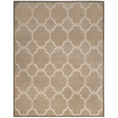 Safavieh Sams Bahama Cottage Performance Geometric Indoor/outdoor Area Rug In Sand