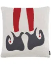Safavieh Santa's Helper Pillow In Red