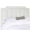 Safavieh Sapphire Tufted Upholstered Headboard In White